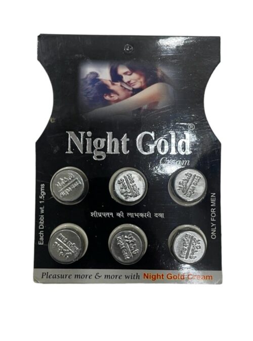 NIGHT GOLD CREAM ONLY FOR MEN ( 6* 1.5gm )