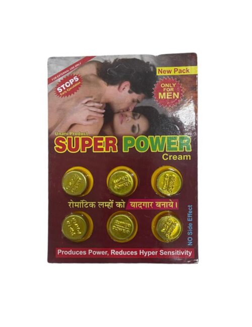 SUPER POWER CREAM ONLY FOR MEN ( 6* 1.5gm )