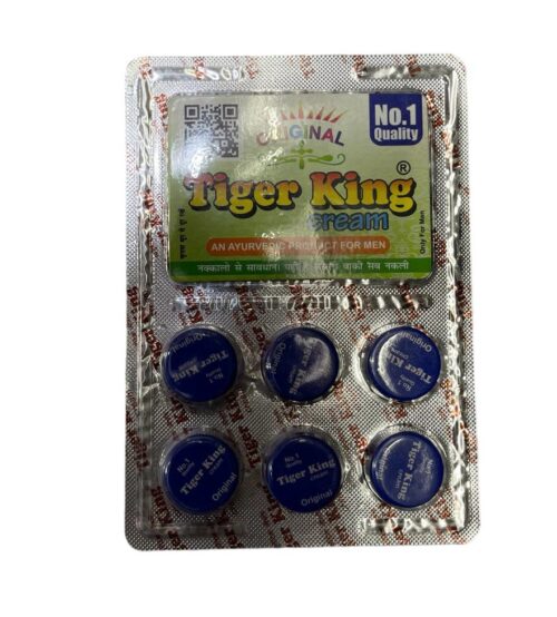 Tiger king cream Blue Pack ( 6* 1.5gm )