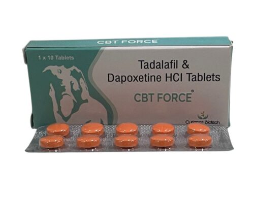 Cbt Force tadalafil 20 & dapoxetine 30 mg tablets