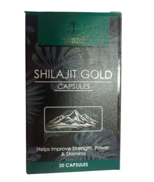 Shilajit Gold capsule naturemeds ayurveda