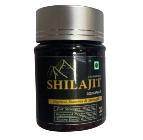 Shilajit Gold capsules La mantra 30 packs
