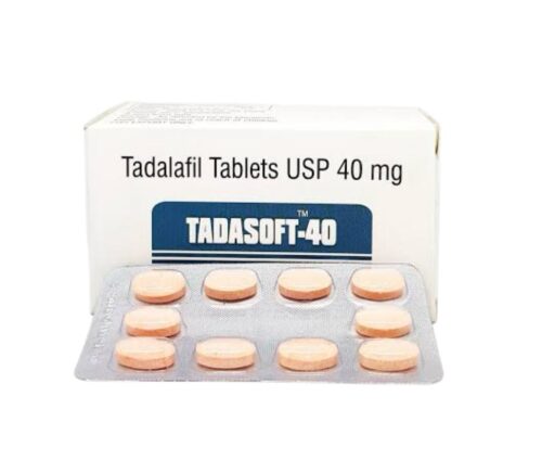 Tadasoft Tadalafil 40 mg tablet