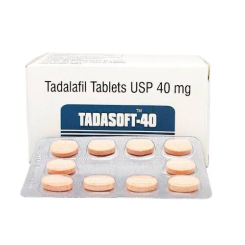 Tadasoft Tadalafil 40 mg tablet