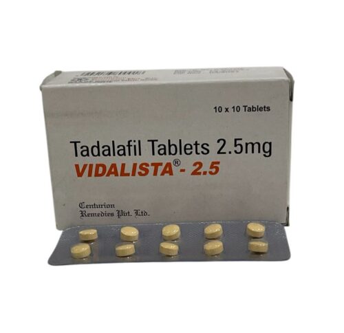 Vidalista 2.5 Mg Tadalafil Tablets