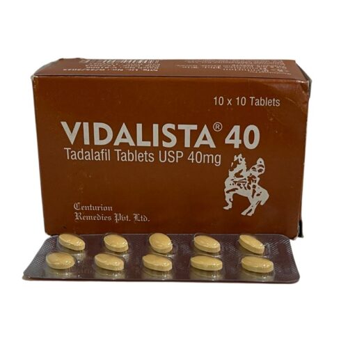 Vidalista 40mg Tadalafil Tablet