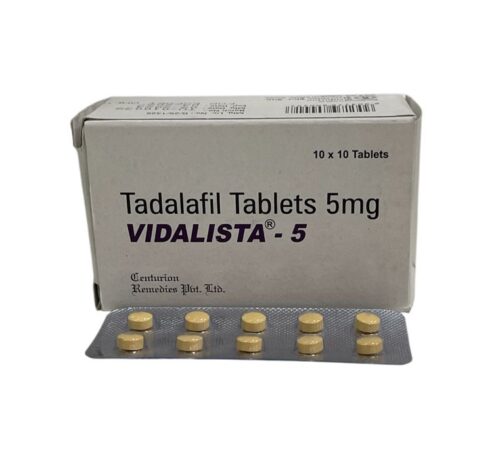 Vidalista 5Mg Tadalafil Tablets