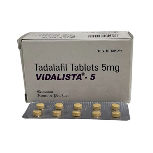 Vidalista 5Mg Tadalafil Tablets