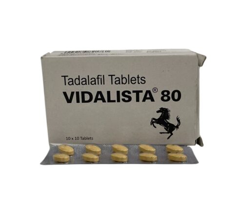 Vidalista 80mg Tadalafil Tablet