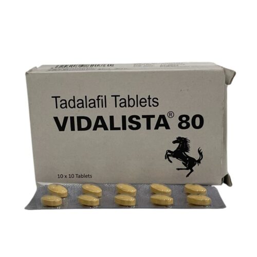 Vidalista 80mg Tadalafil Tablet