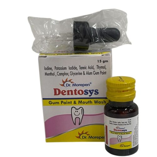 Dentosys Gum Paint & Mouth wash Dr. Morepen