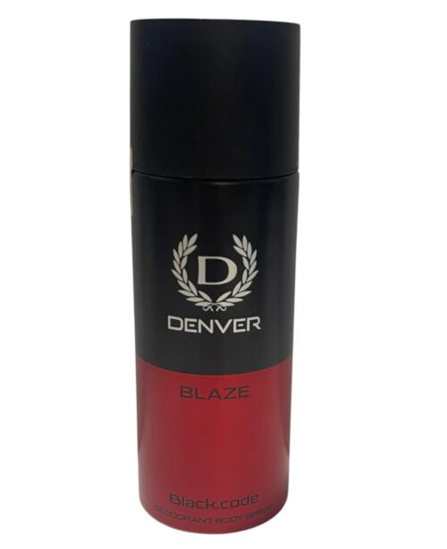 DENVER DEO BLACK CODE BLAZE 96 GM/150 ML
