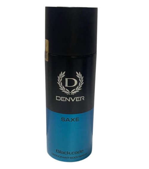 DENVER DEO BLACK CODE SAXE 96 GM/150 ML