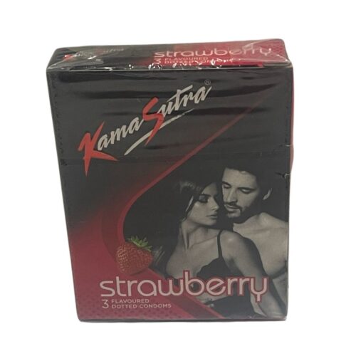 Kamasutra Strawberry 3 packs condom
