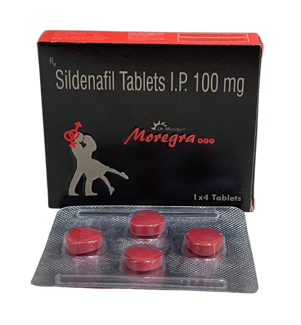 Moregra Red 100mg Tablets Moregra Red 100mg Tablets
