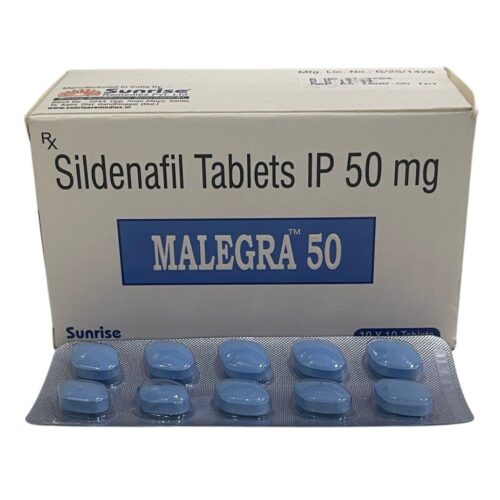 Malegra 50mg Sildenafil Tablets
