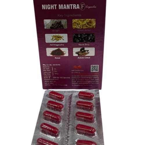 Night Mantra F Capsules For Female