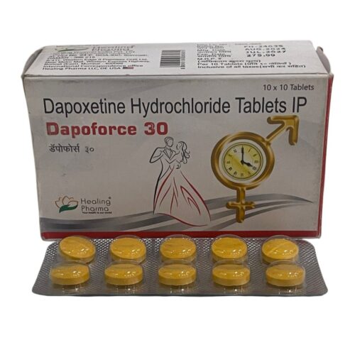 Dapoforce Dapoxetine 30mg Tablets