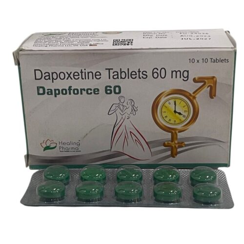 Dapoforce Dapoxetine 60mg tablets