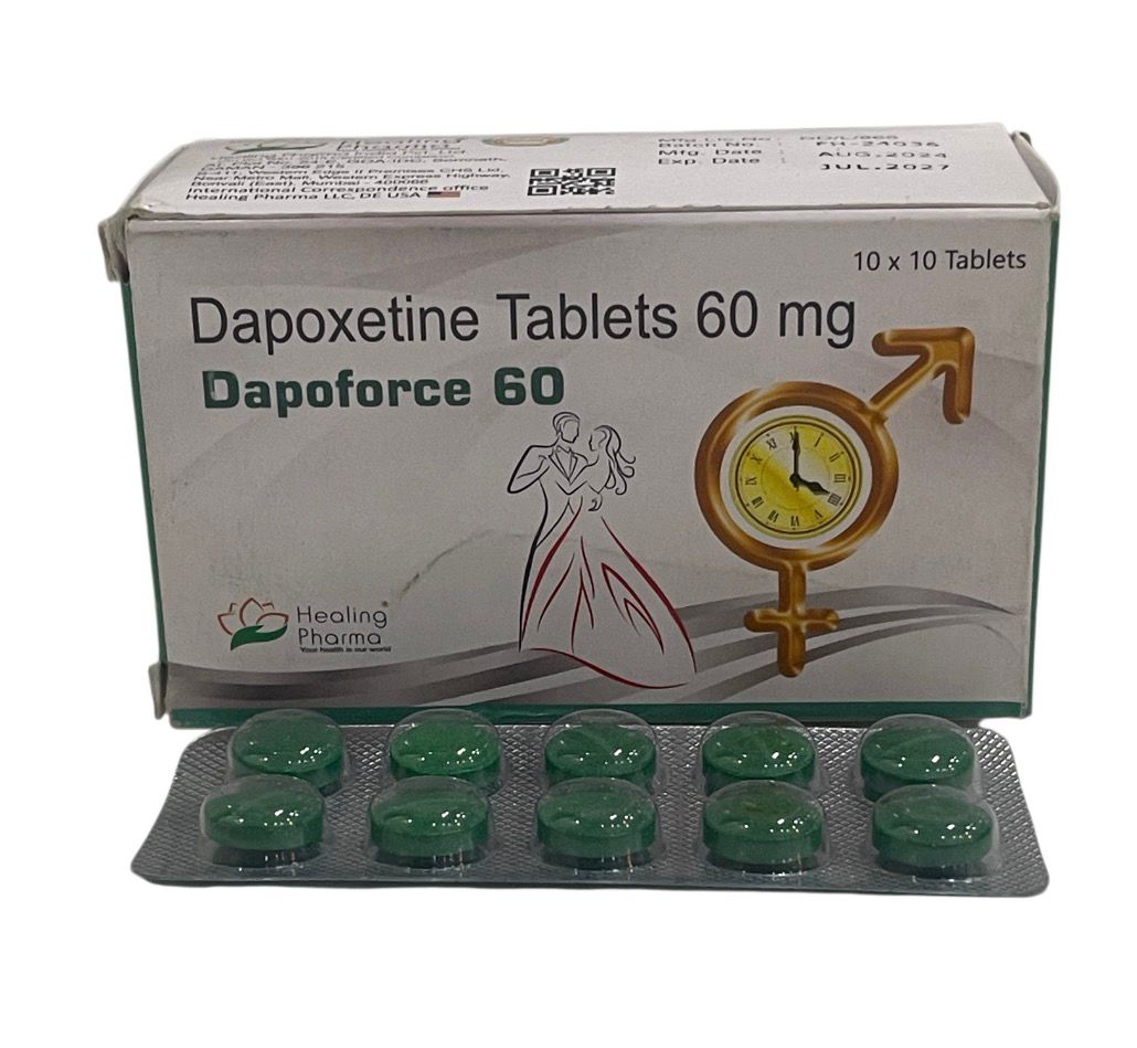 Dapoforce Dapoxetine 60mg tablets Dapoforce Dapoxetine 60mg tablets