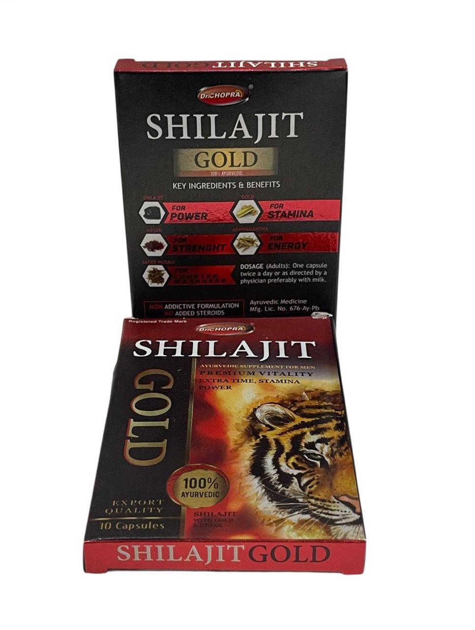 Shilajit Gold Capsule For Men 10 pack Shilajit Gold Capsule For Men 10 pack