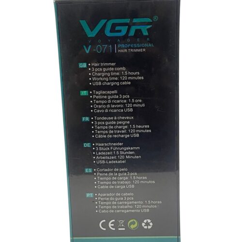 Vgr Professional Hair Trimmer