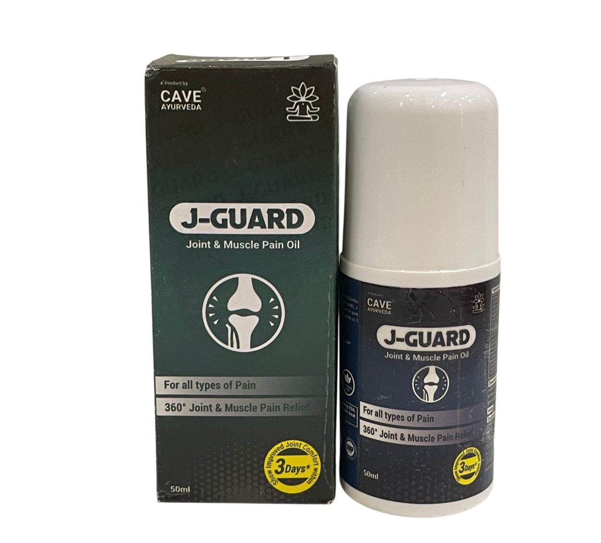 J Guard Joint & Muscle Pain Oil 50ml J Guard Joint & Muscle Pain Oil 50ml