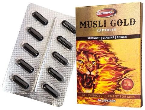 Musli Gold Capsules 10 Capsules Pack