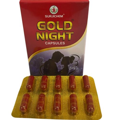 Gold Night Capsules 10 Packs Surjichem
