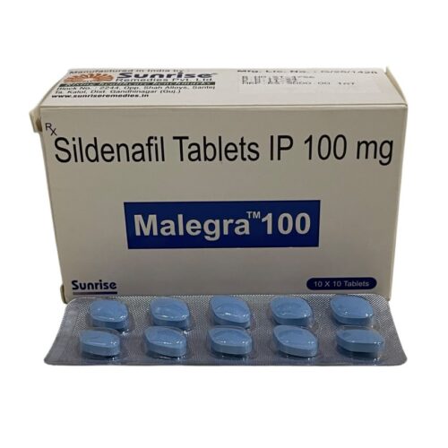 Malegra 100mg Tablets (Sildenafil)
