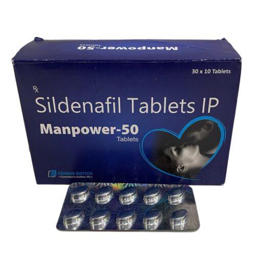 Manpower 50 Sildenafil Tablets