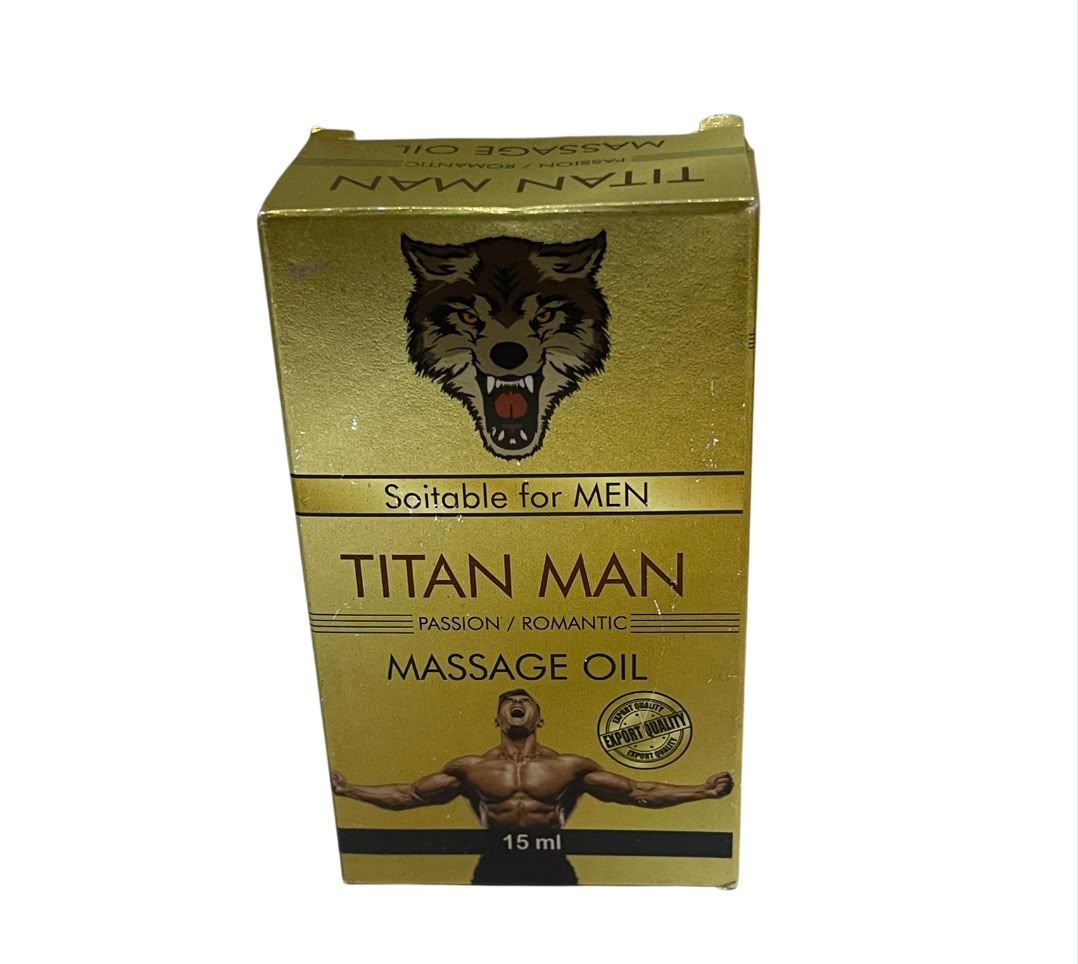 Titan Man Massage Oil For Men 15ml Titan Man Massage Oil For Men 15ml